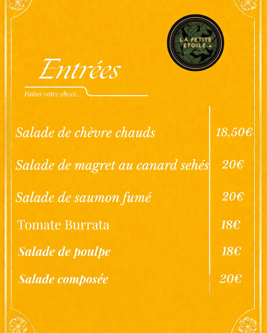 Entrées
